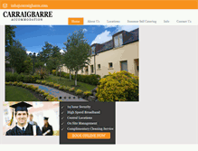 Tablet Screenshot of carraigbarre.com